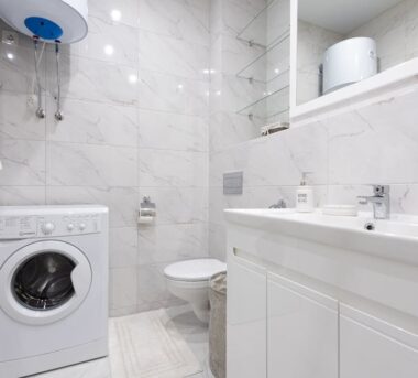 Trockener Waschtrockner im Bad: Feuchte, Gerüche und Lautstärke in 4 bis 8 m2 sicher in den Griff bekommen