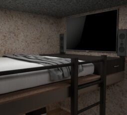 Hochbett für Erwachsene sicher nachrüsten: Statik, Schallschutz und Stauraum auf 8 bis 16 m2