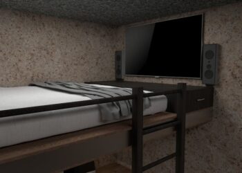 Hochbett für Erwachsene sicher nachrüsten: Statik, Schallschutz und Stauraum auf 8 bis 16 m2