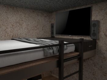 Hochbett für Erwachsene sicher nachrüsten: Statik, Schallschutz und Stauraum auf 8 bis 16 m2