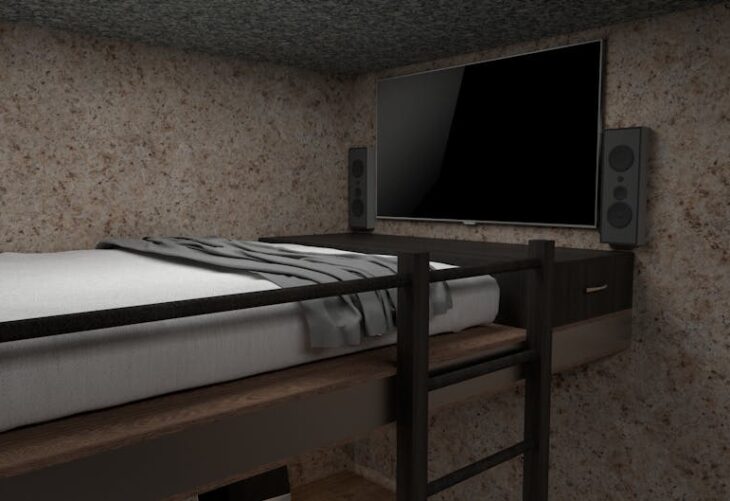 Hochbett für Erwachsene sicher nachrüsten: Statik, Schallschutz und Stauraum auf 8 bis 16 m2