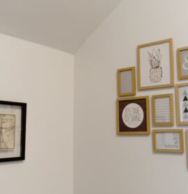 Hochwertige Bilderwand ohne Schiefhängen: Raster, Abstände, Aufhängung und Licht (Wohnzimmer und Flur)