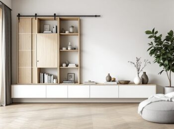 Regal mit Schiebetüren: Stauraum, Planung und Kosten für Flur, Wohnzimmer und Schlafzimmer 2026