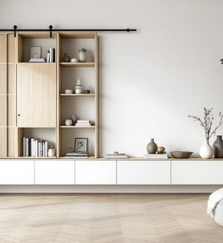 Regal mit Schiebetüren: Stauraum, Planung und Kosten für Flur, Wohnzimmer und Schlafzimmer 2026